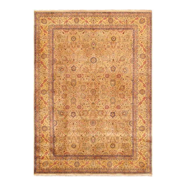 Pasargad Home Tabriz Lamb's Wool Area Rug, 8' 1" X 11' 3", Camel For Sale