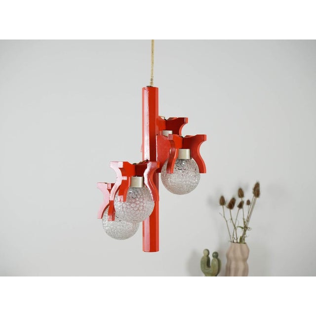 Space Age Pendant Lamp, Italy, 1970s For Sale - Image 4 of 18