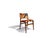 Mid 20th Century Restored Mid-Century Erik Buck Danish Teak Dining Chairs in Abstract Velvet Print For Sale - Image 4 of 15