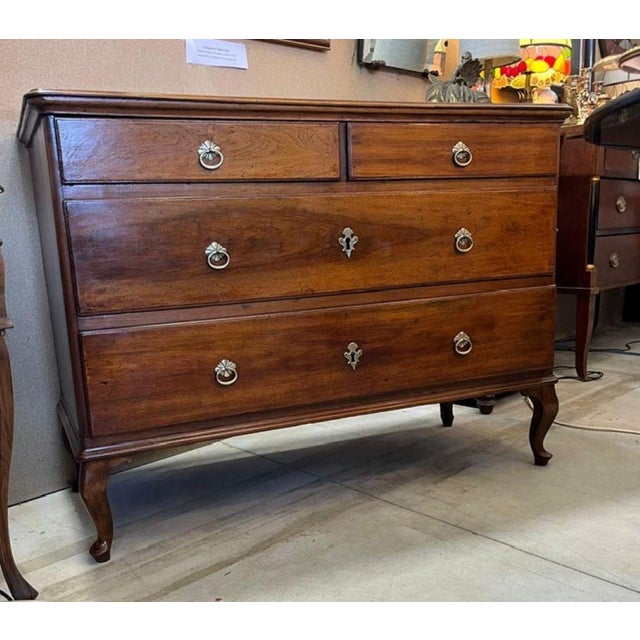 Directoire Chest of Drawers in Walnut, 1890s For Sale - Image 14 of 14