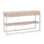 Cream Pasargad Home Oren Console Table With 3 Drawers For Sale - Image 8 of 8