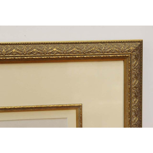 Academic Pencil Drawing of Pensive Woman, Framed For Sale In New York - Image 6 of 9