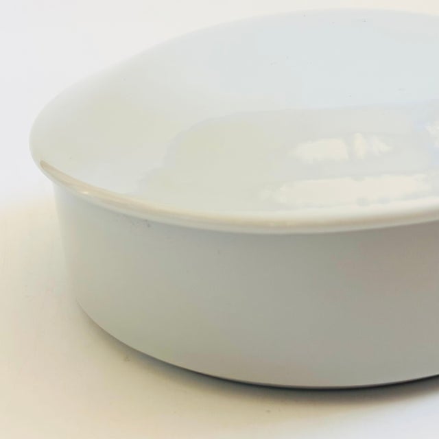 Vintage White Ceramic Box, Made in Japan For Sale In San Francisco - Image 6 of 8