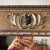 1990s 1990s Italian Hand Carved & Hand Painted Mirror For Sale - Image 5 of 10