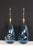 Pair of Mid 20th Century Mezza Murano Style Lamps For Sale - Image 10 of 12