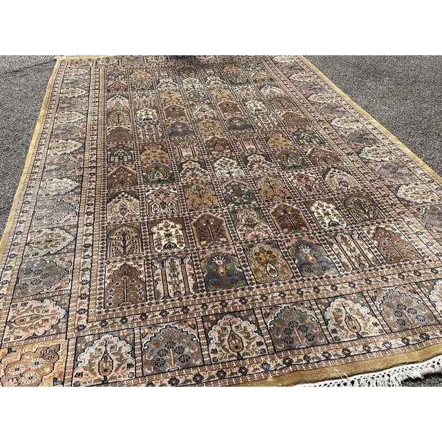 Large Country House Rug in Wool For Sale - Image 10 of 13