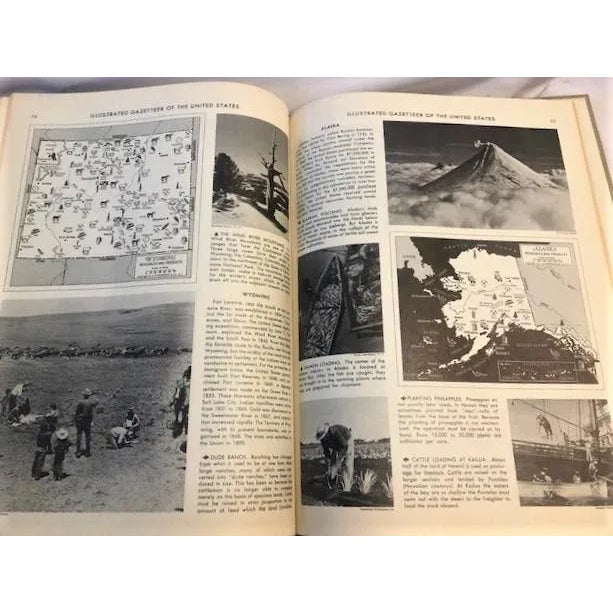1956 Hammond Doubleday Illustrated World Atlas and Gazetteer For Sale - Image 10 of 13