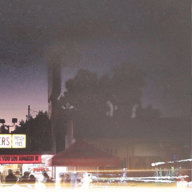 Spin Pink's Hot Dogs - Original La Landmark Mixed Media Photography Art on Paper For Sale - Image 4 of 9