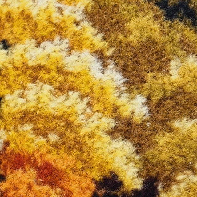 Vintage Palm Tree Pattern Wool Rug, 1960s For Sale - Image 6 of 18