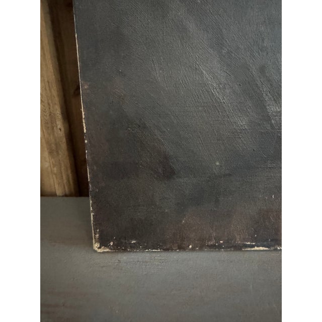 Vintage Portrait Painting by Frank Tolles Chamberlin – Oil on Canvas – Bearded Gentleman Holding Book For Sale - Image 4 of 11