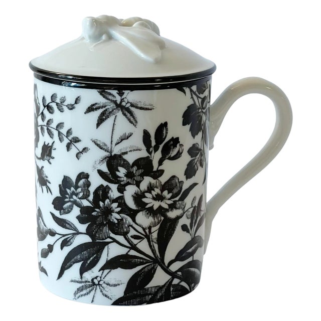 Gucci Porcelain Flowers Bee Mug For Sale