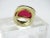 Gold Ring in Plated Silver and Crystal from Daum, France, 1990s For Sale - Image 8 of 18