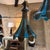 Italian Striped Ceramic Pendant Chandeliers Rimini Blue Bitossi Era For Sale - Image 14 of 18