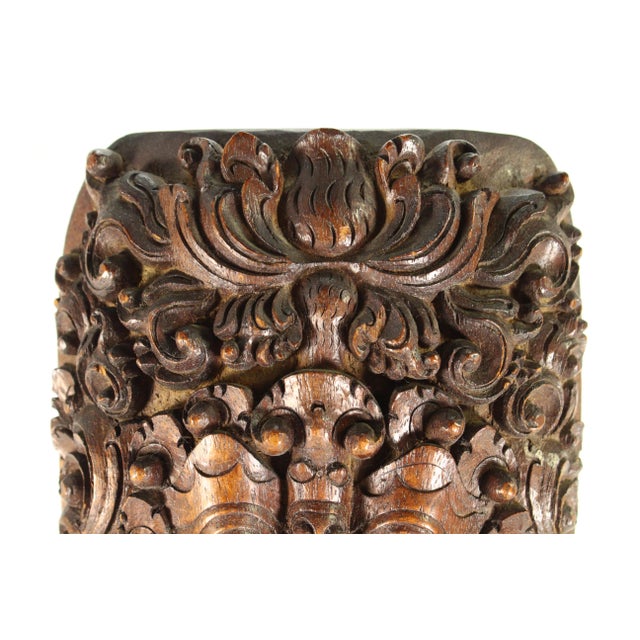 19th Century Carved Mahogany Rice Sheaf Paddle/Beater Panaptapan, Bali For Sale In Houston - Image 6 of 17