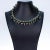 Signed Etruscan Revival Style 14k Gold & Jade Choker Necklace by Resia Schor For Sale In Philadelphia - Image 6 of 10