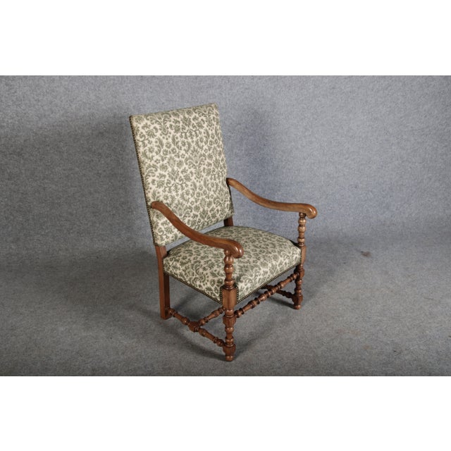 Antique Walnut Armchair, 19th Century For Sale - Image 15 of 18