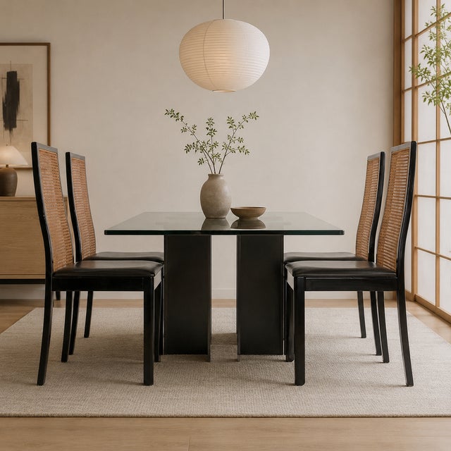 Mod. 840 Chairs by Tito Agnoli for Montina, 1970s, Set of 4 For Sale - Image 12 of 13