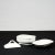 White Ceramic Box or Soap Holder by S.C. Richard For Sale - Image 5 of 9