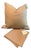 Pair of Restoration Hardware Belgian Linen Pillow Covers 20” X 20” – Natural Beige – Discontinued Rh Classic – New With Tags - See Photos! For Sale