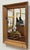 Antique Primitive Wood Framed Wall Mirror For Sale - Image 4 of 6