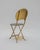 Folk-Art-Style Folding Chairs, 1940s, Set of 2 For Sale - Image 9 of 16
