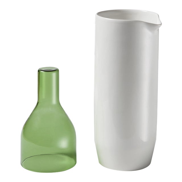 Crudo Wine Jugs by Busatta, Buzzini, Bigio, Meier & Zanon for Atipico, Set of 2 For Sale
