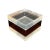 Red Mid-Century Modern Acrylic Cube Box, Italy, 1970s For Sale - Image 8 of 8