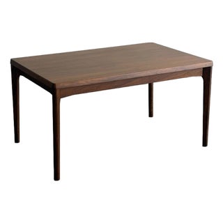 1960s Attributed to Danish Vejle Stole & Møbelfabrik Dining Table in Dark Teak For Sale