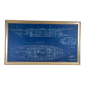 Herreshoff Yacht Evening Star Blueprint