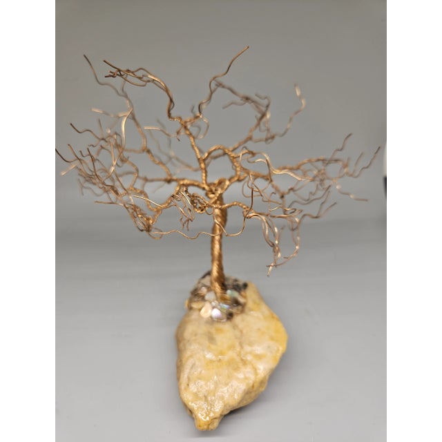 Figurative Copper Art Wire Tree of Life Sculpture For Sale - Image 3 of 5