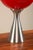 Red Large Space Age Table Lamp with Glass Shade from Erco For Sale - Image 8 of 13