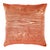 Contemporary Kevin O'Brien Woodgrain Faux Bois Mango Cut Velvet 22" Pillow For Sale - Image 3 of 3