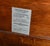 Henredon Leather Sleigh King Bed For Sale - Image 15 of 16