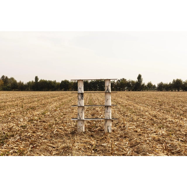 Louis Vuitton Stacked Marble Console Table by Samuele Brianza For Sale - Image 4 of 8