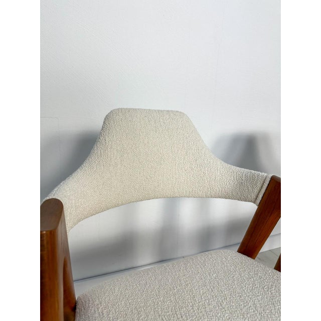 Set of Danish Compass Dining Chairs in Teak by Kai Kristiansen for Sva Møbler, 1950s For Sale - Image 11 of 15