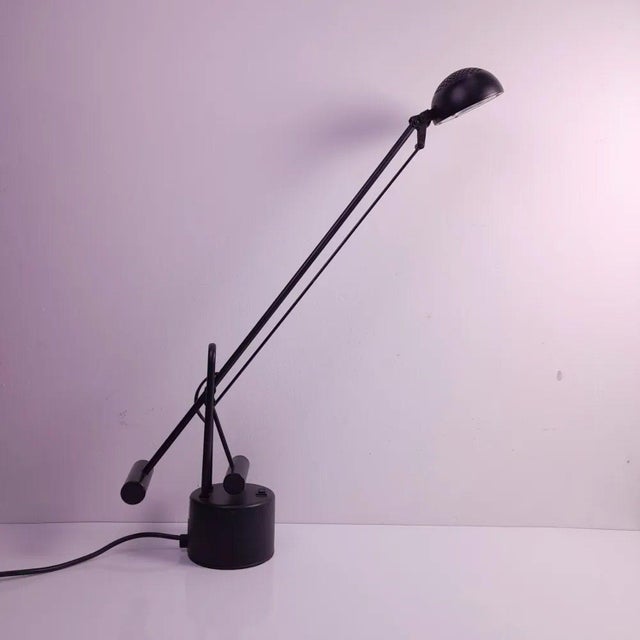 Metal German Table Lamp, 1980s For Sale - Image 7 of 7