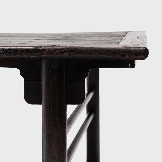 Antique Chinese Lacquered Calligrapher's Table, 19th Century For Sale In Chicago - Image 6 of 6