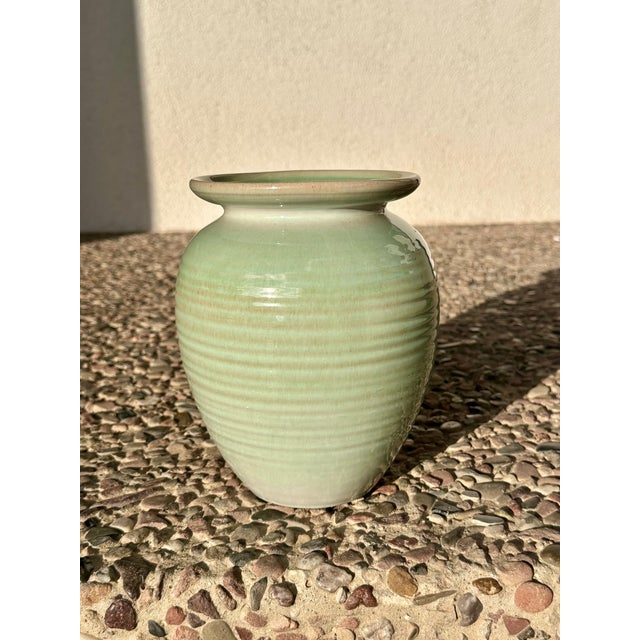 Majolica Vase by Martha Katzer for the Karlsruhe Majolica Manufactory, Germany, 1940s For Sale - Image 13 of 18
