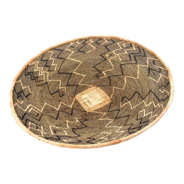 Early 20th Century Tonga Binga Basket 23 Inch For Sale