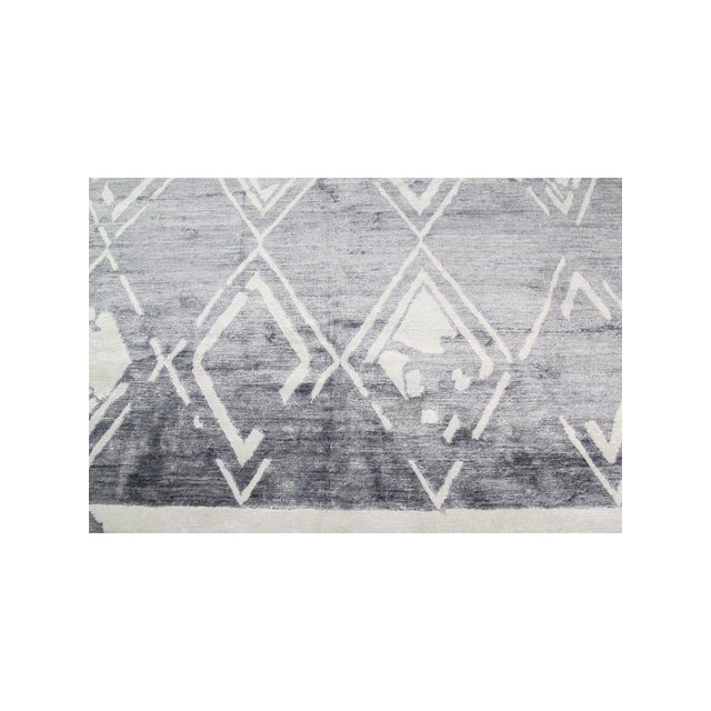 Handwoven Contemporary Area Rug 12x18 For Sale - Image 4 of 9