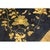 Art Deco Navy Blue Vase Floral Deco 1920s Antique Chinese Peking Room Size Knotted Rug For Sale - Image 3 of 10