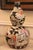 Antique Chinese Famille Noir Porcelain Vase, Double Gourd Shape, Qing Dynsty 15" For Sale - Image 12 of 13
