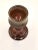 Vintage Handmade Artisan Brown Luster Studio Pottery Goblet For Sale - Image 6 of 7