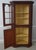 Traditional Hand Crafted Primitive Pine Country Corner China Cabinet For Sale - Image 3 of 12
