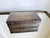 Wood Vintage Art Deco Sterling Silver Engine Turned Apollo Silver Co Vanity Box 1930s For Sale - Image 7 of 13