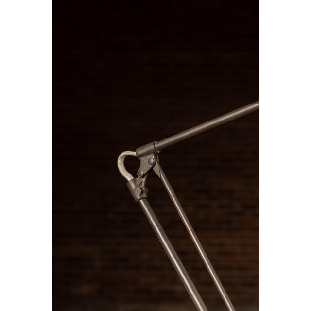 Vintage Industrial Dazor Articulated Floor Lamp For Sale - Image 11 of 12