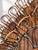 French Wood Bistro Chairs in the style of Thonet, France, 1940, Set of 60 For Sale - Image 4 of 13