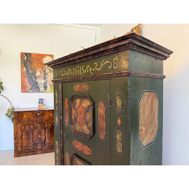 Baroque Farmhouse Cupboard in Pine For Sale - Image 8 of 18