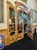 Spectacular antique Art Nouveau doorway in the manner of Hector Guimard. Sidelight panels are fixed and the pair of...