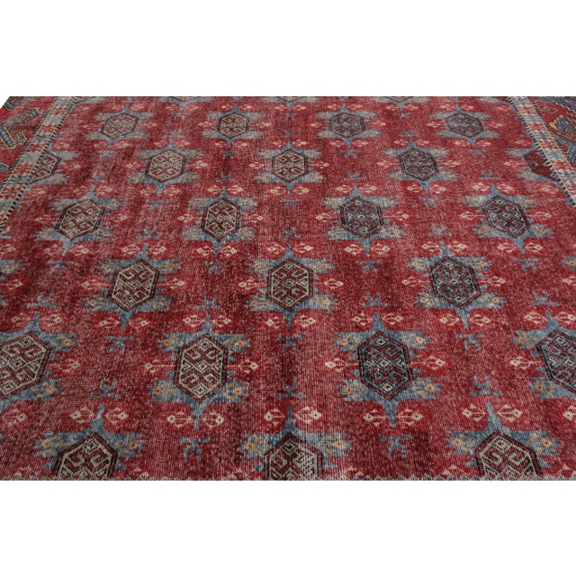 Rug & Kilim Rug & Kilim’s Oversized Esther Rug in Burgundy, 12x15 For Sale - Image 4 of 6